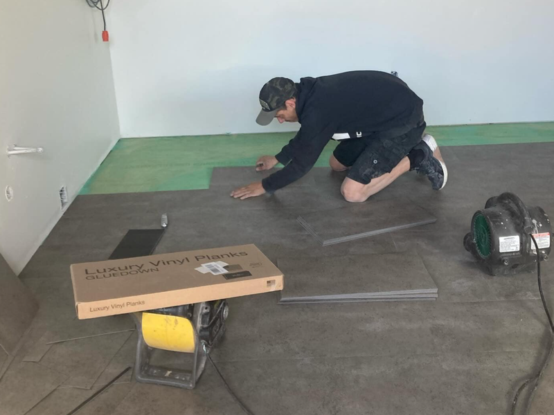 LVP Installation by Altimate Flooring Rapid City, SD